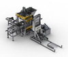 Máquina de bloques huecos QF400