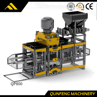 Máquina de ladrillos de prensa hidráulica totalmente automática QP800