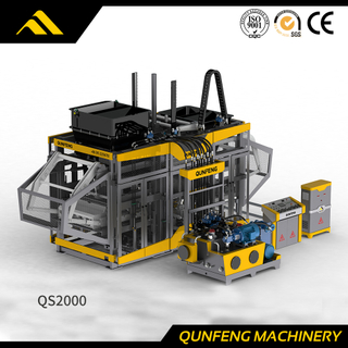 Máquina para fabricar adoquines completamente automática serie supersónica (QS2000)