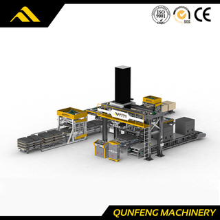 Sistema de paletizado de posición alta (Cuber)