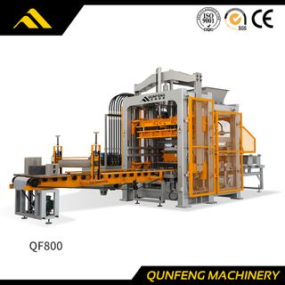 Máquina automática de fabricación de bloques de China (QF800)