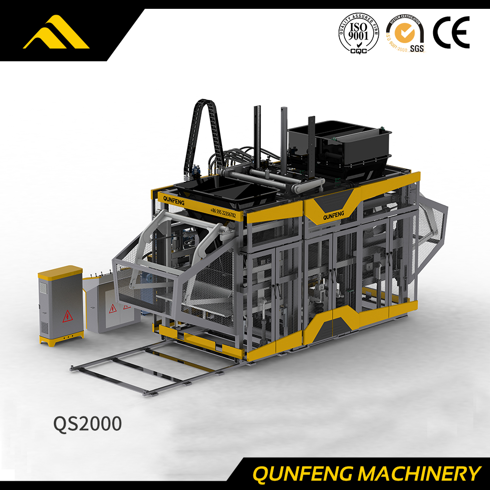 Máquina de bloques completamente automática de la serie supersónica (QS2000)