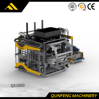 Proveedor de máquina de bloques de vibración de China de la serie 'Supersonic' (QS1800)