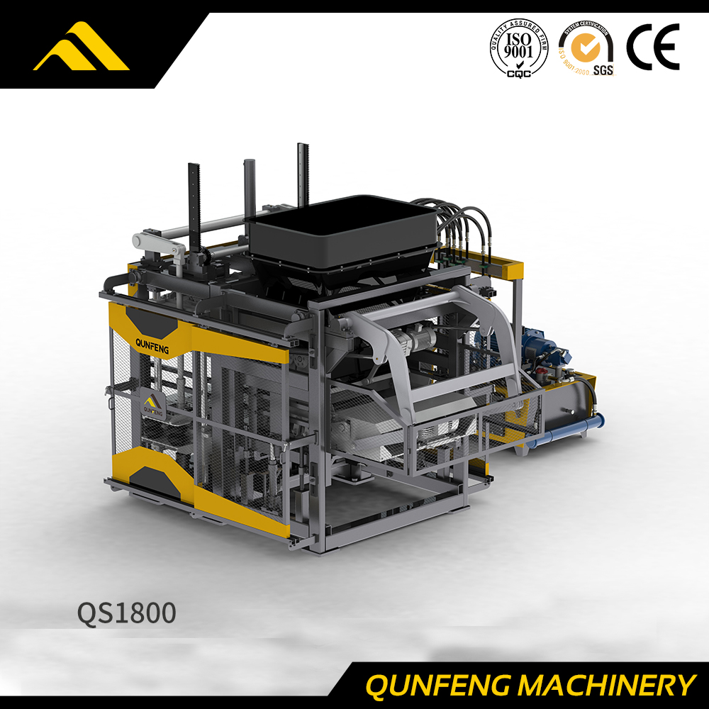 Proveedor de máquinas para fabricar ladrillos serie 'supersónica'(QS1800)