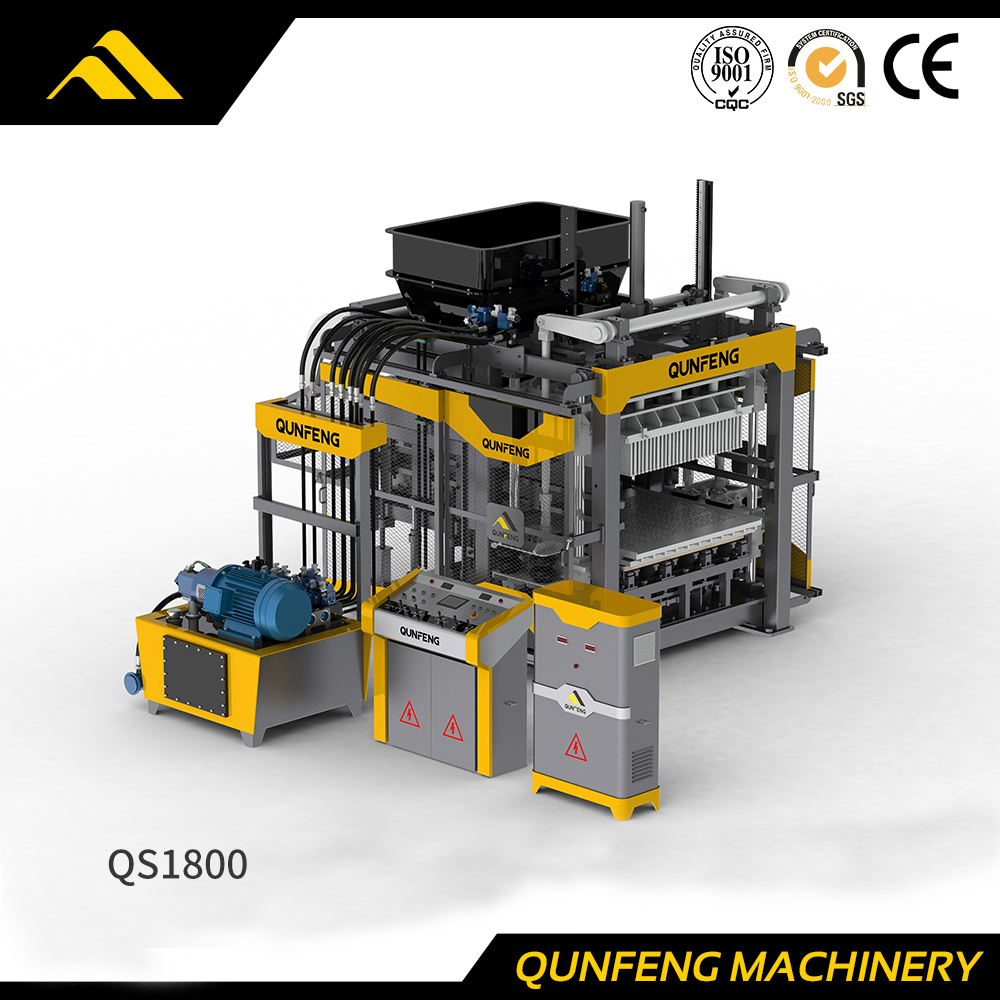 Serie 'supersónica' de máquina para fabricar ladrillos servo (QS1800)