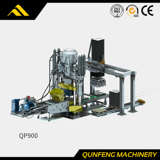 Máquina bloquera hidráulica totalmente automática QP900