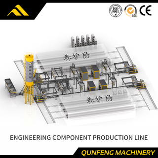 Línea de producción de componentes de ingeniería