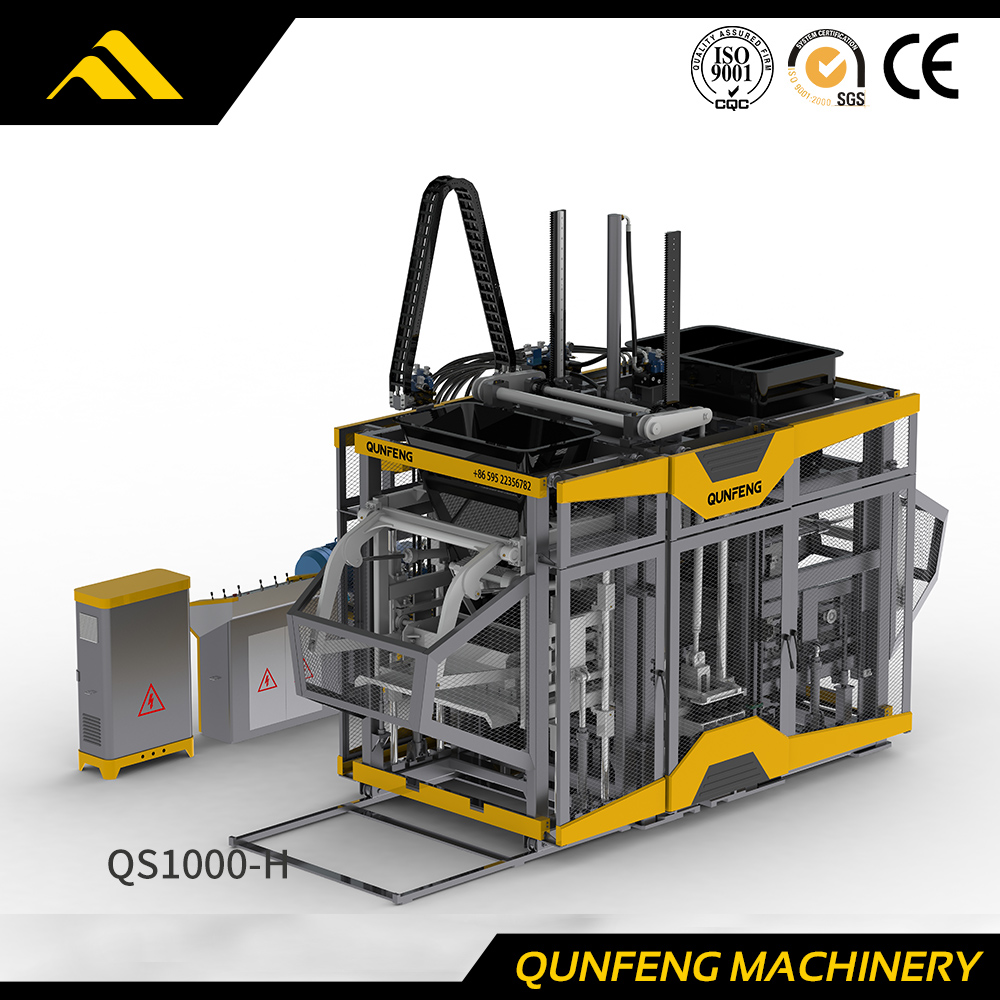 Precio de la máquina de bloques huecos (QS1000-H)