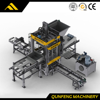 Máquina de bloques huecos QF400